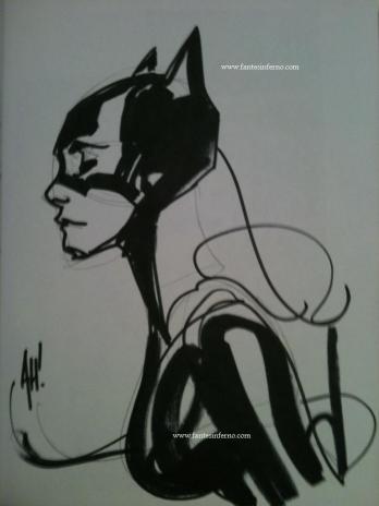 Batgirl drawn by Adam Hughes